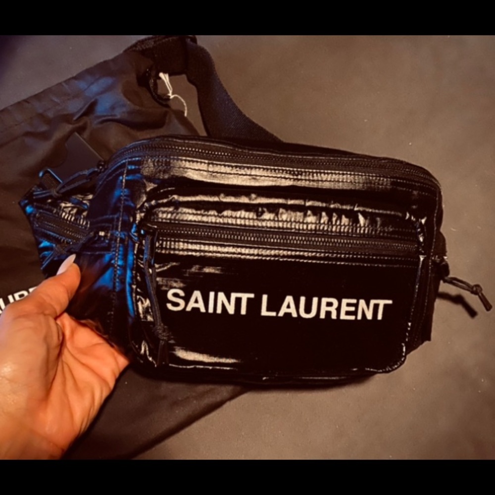 Saint Laurent waist bag belt  Fanny pack so chic unisex